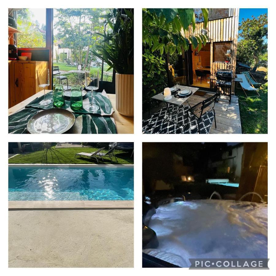 La cabane du 375, Piscine Clim,Jacuzzi et insolite Saint-Jean-de-Moirans Esterno foto